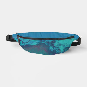 Turquoise Tidal Abyss Fanny Pack
