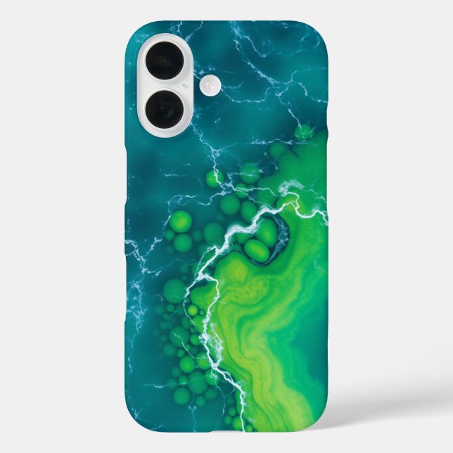 Turquoise Tides: A Tropical Escape Case-Mate iPhone Case (Back)