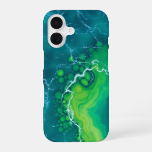 Turquoise Tides: A Tropical Escape iPhone 16 Case