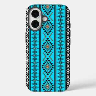 Turquoise Tribal Boho iPhone Case