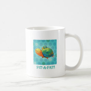 Turquoise Turtles Mug(right handle) Coffee Mug
