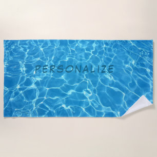 Turquoise Water Beach Towel