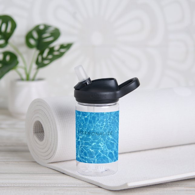 Turquoise Water Bottle (Yoga (Rotated))