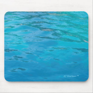 Turquoise Water Mouse Pad
