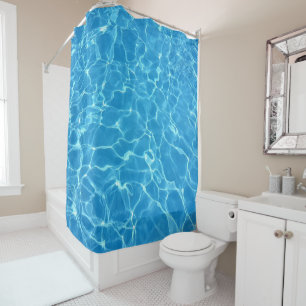 Turquoise Water Shower Curtain