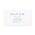Turquoise Watercolor Ocean Business Card