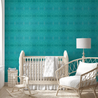 Turquoise waters L-size pattern Wallpaper