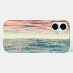 Turquoise Waves iPhone 16 Case