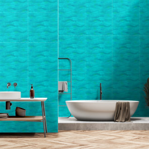 Turquoise Waves Wallpaper