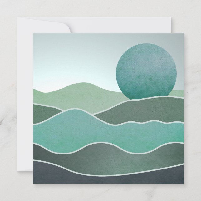 Turquoise World Landscape (Front)