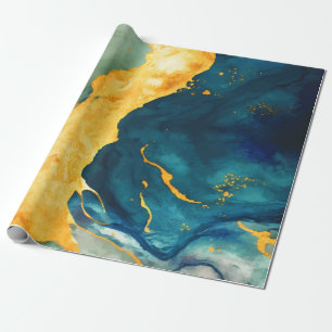 Turquoise Wrapping Paper