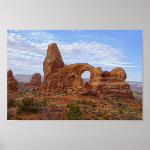 Turret Arch at Arches National Park, Utah Poster