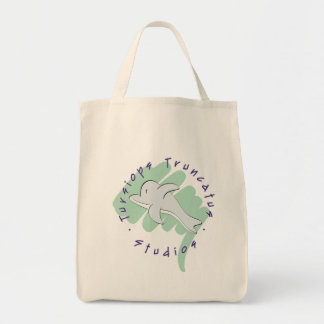 Tursiops Truncatus Studios logo tote