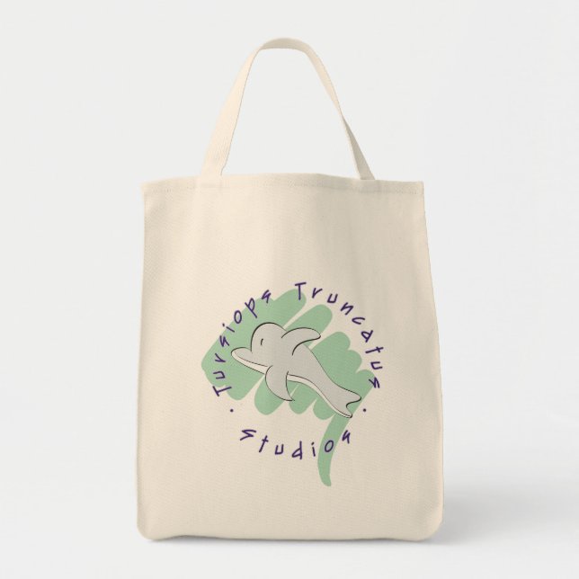 Tursiops Truncatus Studios logo tote Bag (Front)