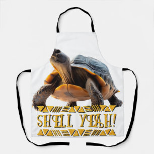 Turtle 001 Shell Yeah! Apron