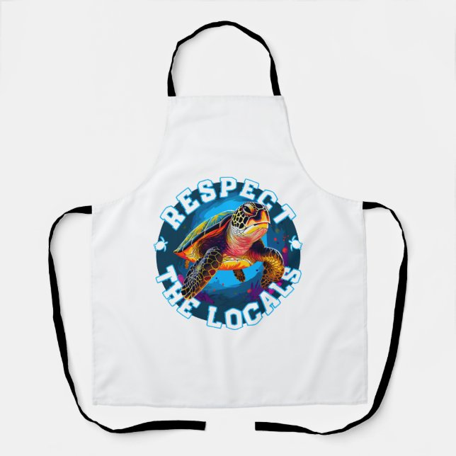 Turtle 001 Shell Yeah! Apron (Front)