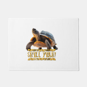 Turtle 001 Shell Yeah! Doormat