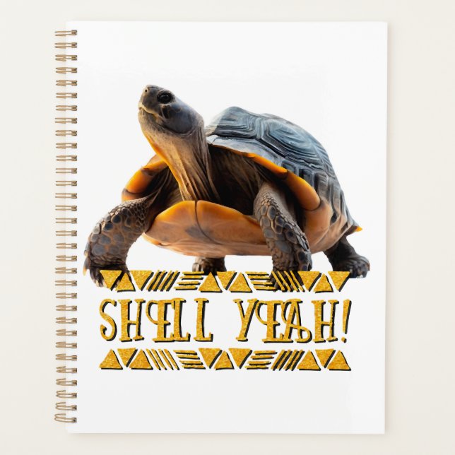 Turtle 001 Shell Yeah! Planner (Front)