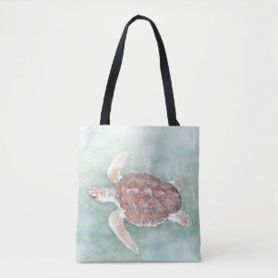 turtle 2 tote bag