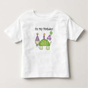 Turtle 4th Birthday Tshirts and Gifts