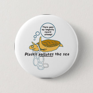 Turtle 6 Cm Round Badge