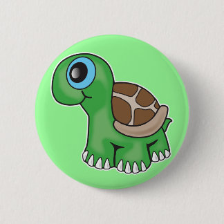 Turtle 6 Cm Round Badge
