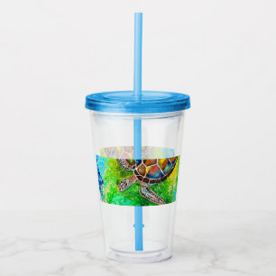 Turtle Acrylic Tumbler