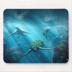 Turtle Alley Mouse Pad