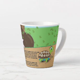 turtle and rabbit mug