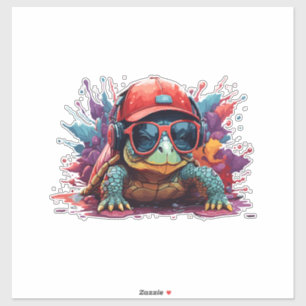 turtle animal art I cool cute turtle