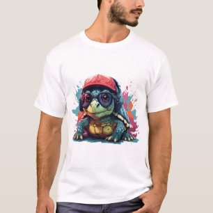 turtle animal art I cool cute turtle Copy T-Shirt