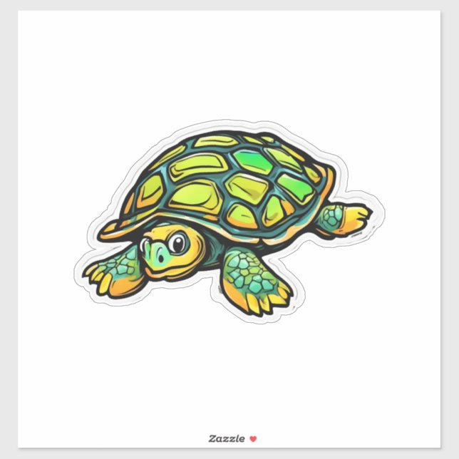 Turtle Animal Turtle Green (Sheet)