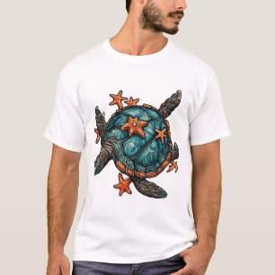 Turtle  Animal  Zoo  Starfish  Underwater Copy Cop T-Shirt