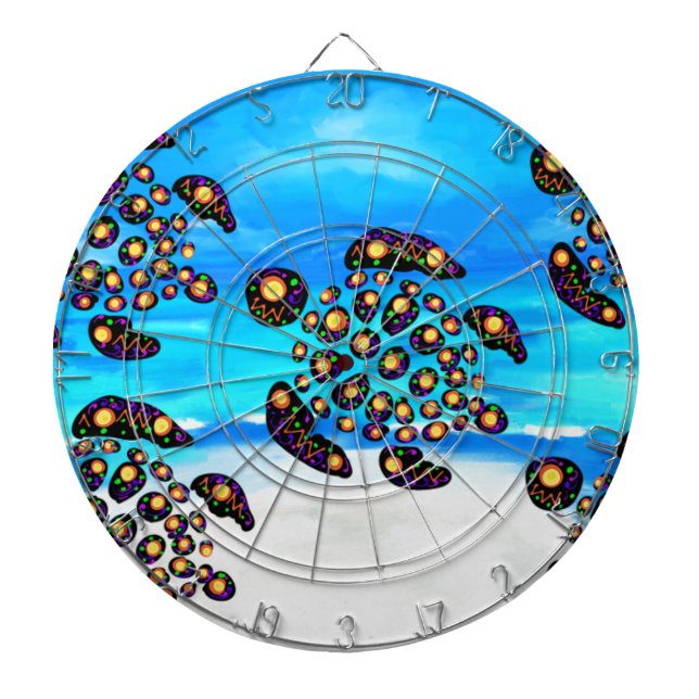 Turtle Art Dartboard (Front)