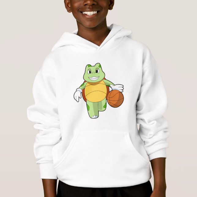 Turtle as Basketball player with Basketball.PNG (Front)