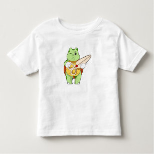 Turtle as Hairdresser with Scissors Toddler T-Shirt