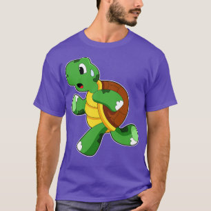 Turtle as Jogger at Running T-Shirt