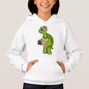 Turtle as Photographer with Camera
