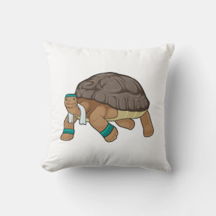 Turtle as Runner with Towel Cushion