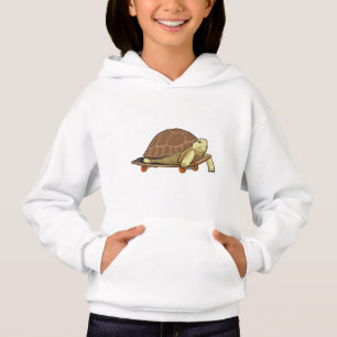 Turtle as Skater with Skateboard