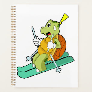 Turtle As Skier With Ski Planner