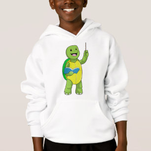 Turtle as Teacher with Book & Pointer