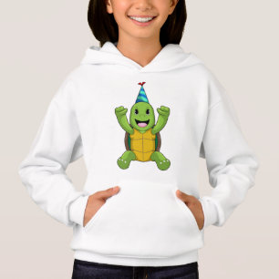 Turtle at Birthday with Party hat