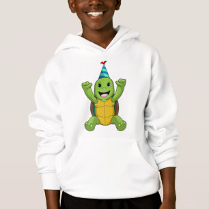 Turtle at Birthday with Party hat