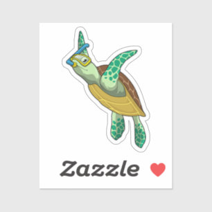 Turtle at Diving with Snorkel