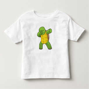 Turtle at Hip Hop Dance Dab Toddler T-Shirt