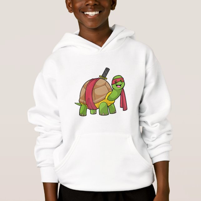 Turtle at Martial arts with Sword (Front)