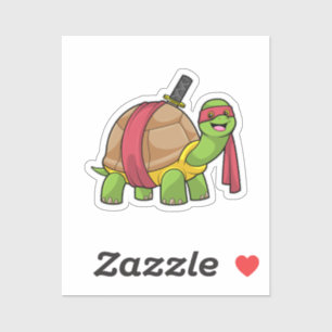 Turtle at Martial arts with Sword