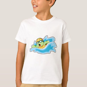 Turtle at Swimming in Water T-Shirt