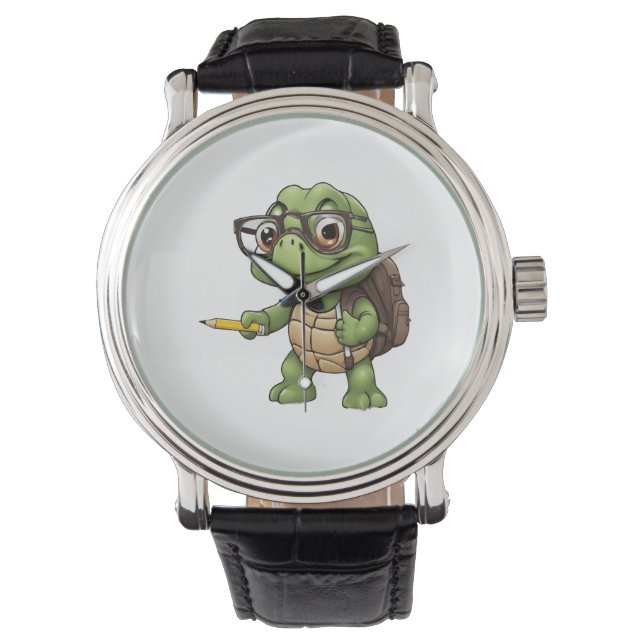 Turtle back to school watch (Front)